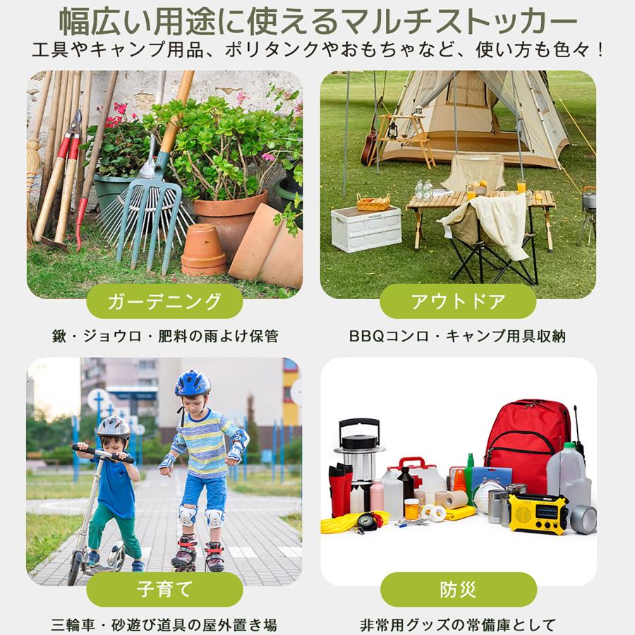 物置 屋外 大型 倉庫 大型物置 戸外収納庫 床板付き 窓付き 防水/耐侯