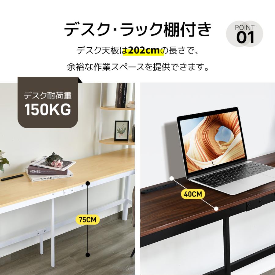 ロフトベッド ハイタイプ パイプベッド ベッド シングル コンパクト コンセント付き デスク付き USB 大人用 スチール 耐震 一年保証｜iofficejp｜09