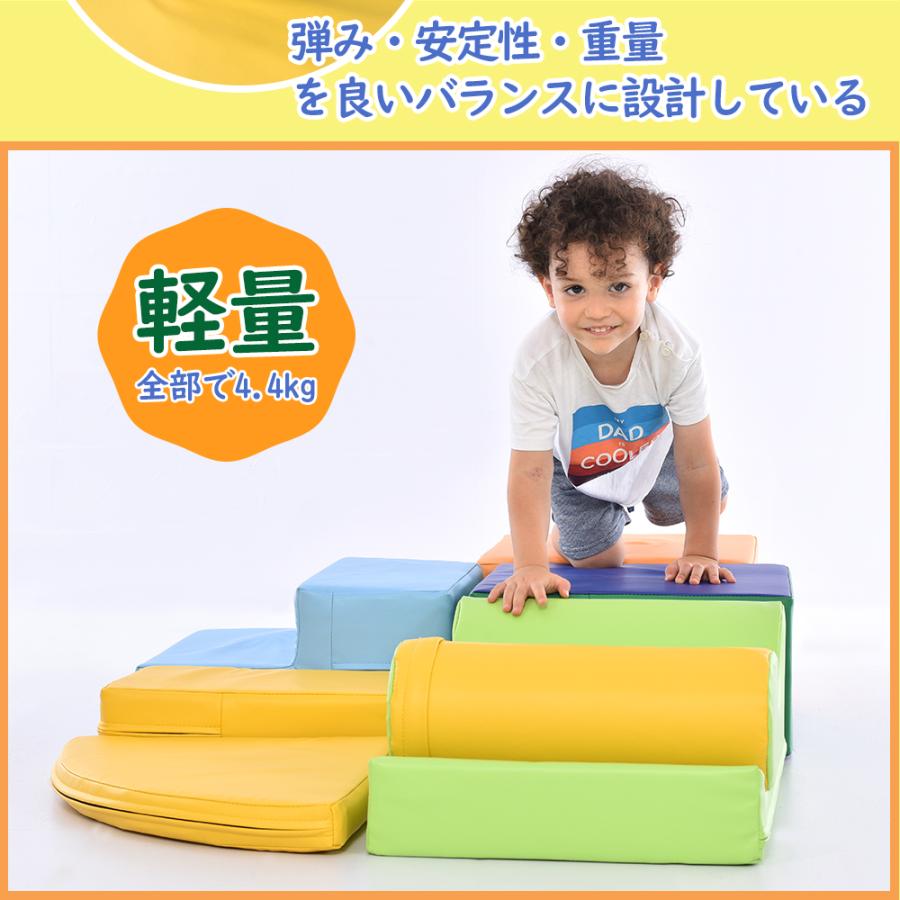スポーツブロックマット屋内遊具スライドの6点セット スポーツブロックマット屋内遊具スライドの6点セット スポーツ