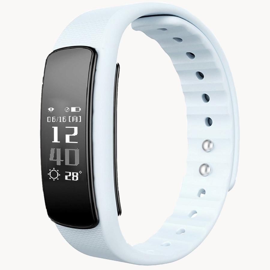スマートウォッチ Iwownfit I6 Hr パウダーブルー リストバンド型心拍睡眠活動量計 Iwownfit I6 Hr White アイオーフィット 通販 Yahoo ショッピング