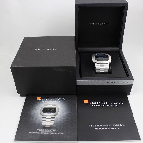 ハミルトン パルソマティック 自動巻き充電クォーツ デジタル 腕時計 
