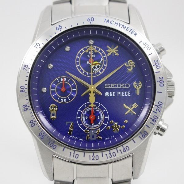 本店は 未使用品 セイコー ワンピース周年記念 5000本限定モデル クロノグラフ クォーツ メンズ 腕時計 青文字盤 7t92 Hbm0 いおき質店 海外輸入 Binamarga Tulungagung Go Id