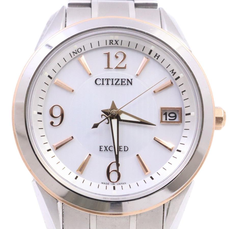 CITIZEN EXCEED シルバー文字盤 ステンレススチールバンド CITIZEN EXCEED シルバー文字盤 ステンレススチールバンド