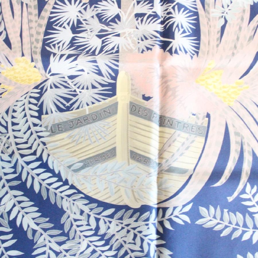 美品Hermés carré 90 エルメススカーフダブルフェイス