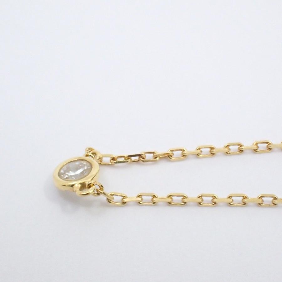 AHKAH アーカー ヌーディー ダイヤ ネックレス K18YG/ダイヤモンド0.06ct