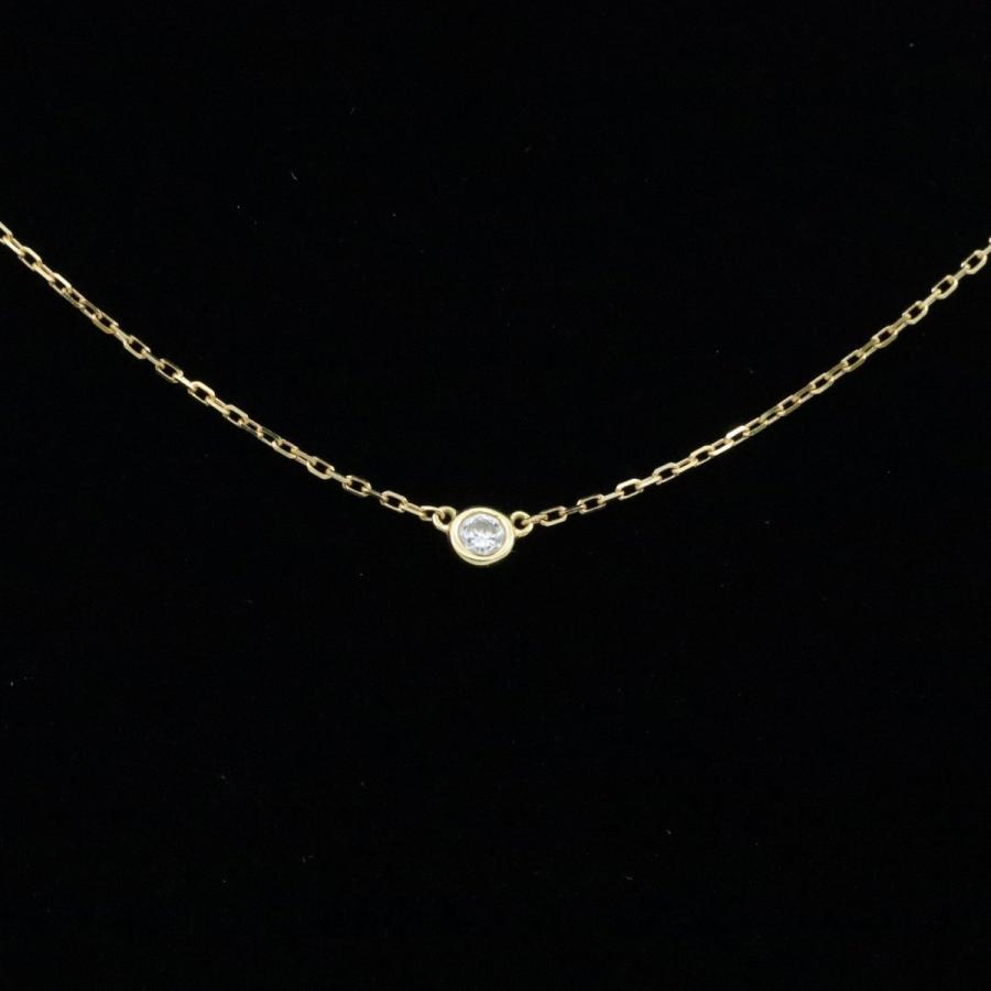 AHKAH アーカー ヌーディー ダイヤ ネックレス K18YG/ダイヤモンド0.06ct