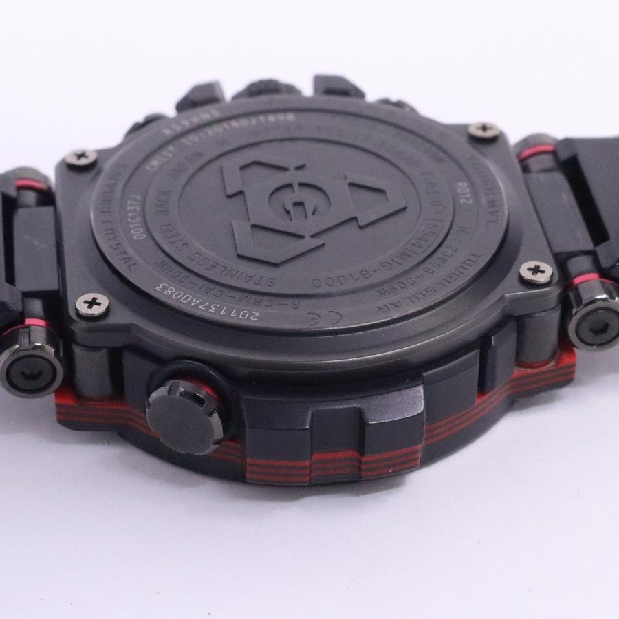 カシオ G-SHOCK MT-G Bluetooth搭載 ソーラー電波 メンズ 腕時計 カーボンベゼル コンポジットバンド MTG-B1000XBD-1AJF【いおき質店】｜ioki-shop783｜08