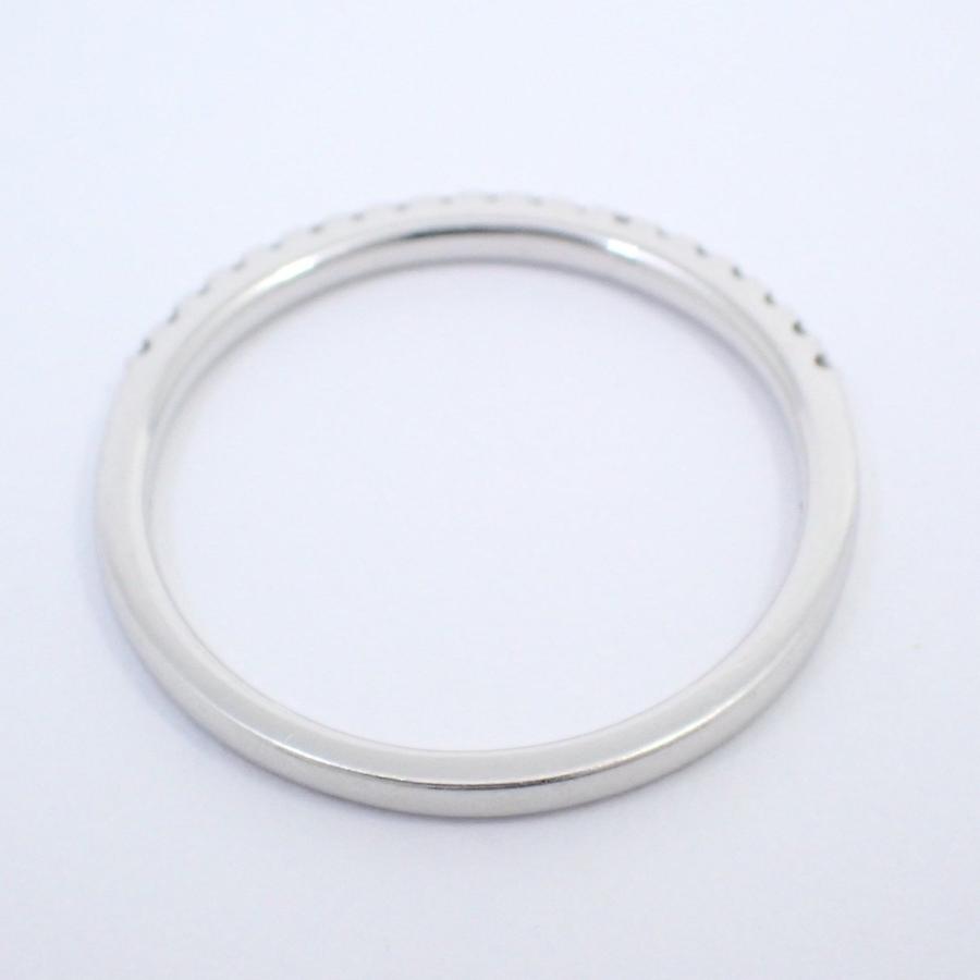 STAR JEWELRY スタージュエリー ハーフエタニティ リング 指輪 PT950 