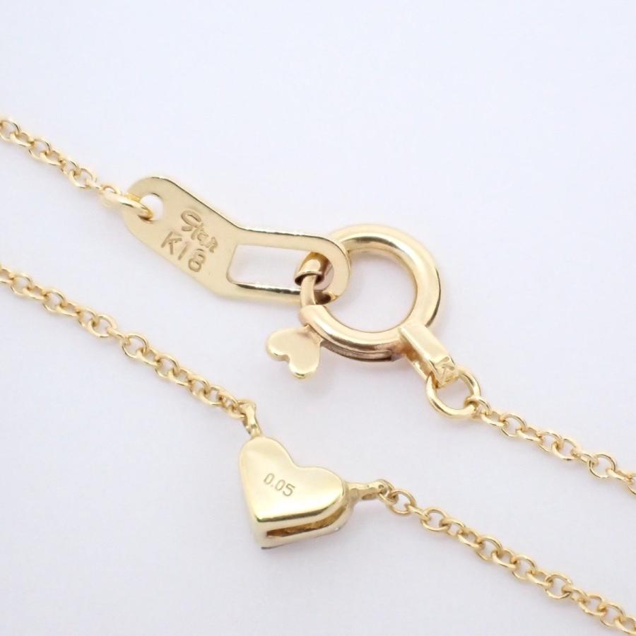 STAR JEWELRY スタージュエリー ハート ネックレス K18 STAR JEWELRY スタージュエリー ハート ネックレス K18