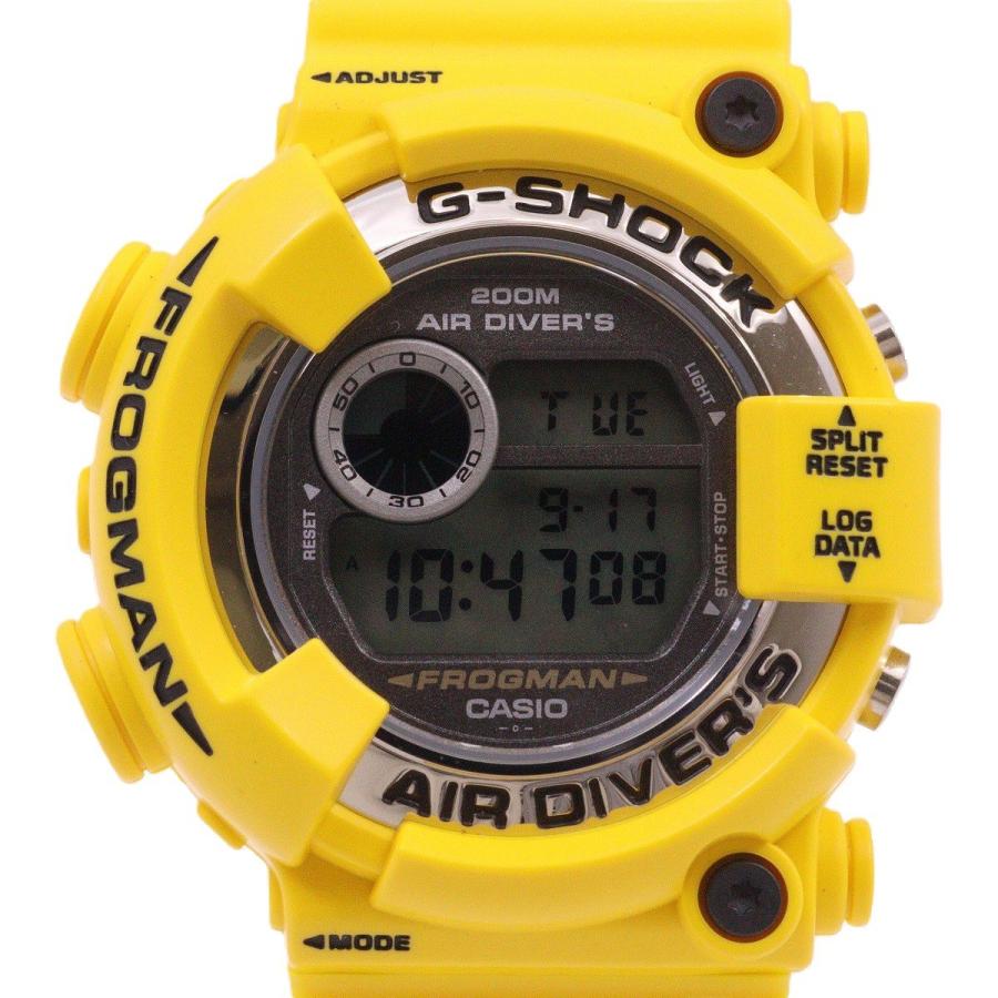 美品】カシオ G-SHOCK フロッグマン メンインイエロー クォーツ メンズ 