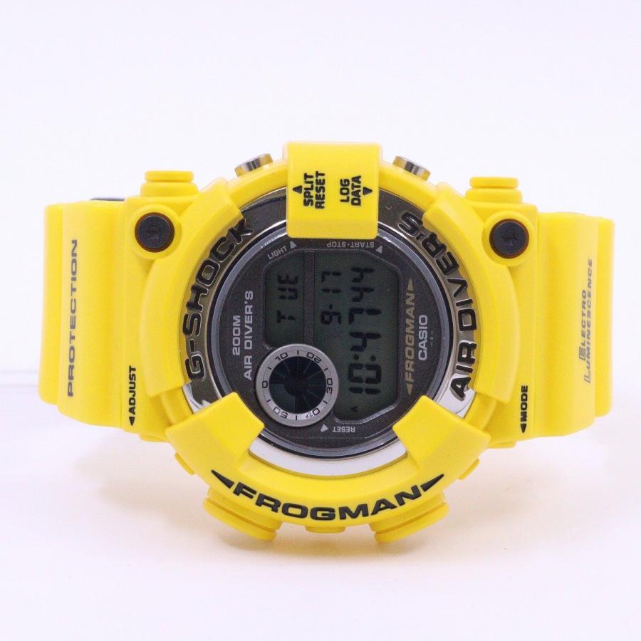 美品】カシオ G-SHOCK フロッグマン メンインイエロー クォーツ メンズ 