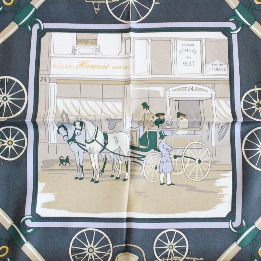 HERMES エルメス カレ 70 スカーフ パロニエ ヴィンテージシルク HERMES エルメス カレ 70 スカーフ パロニエ ヴィンテージシルク