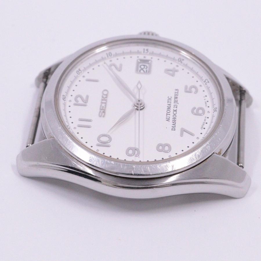 SEIKO 自動巻き 腕時計 白文字盤　6R15-00H0 SEIKO（セイコー） 【訳あり品】SEIKO メカニカル 自動巻き メンズ