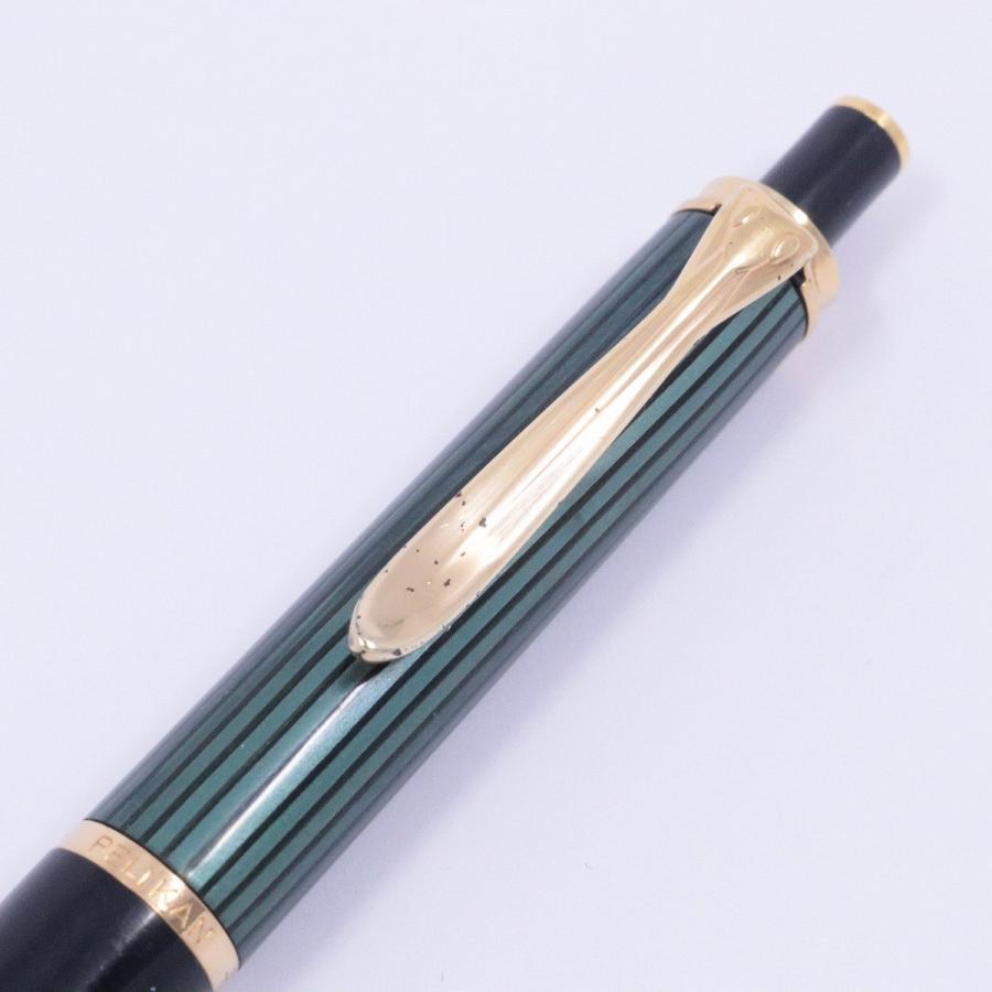 Pelikan（ペリカン） スーベレーン シャープペンシル 緑縞 グリーン
