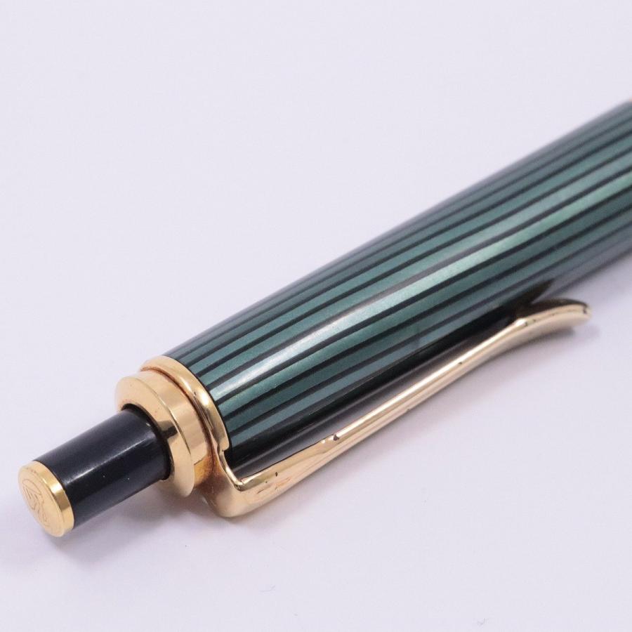 Pelikan（ペリカン） スーベレーン シャープペンシル 緑縞 グリーン