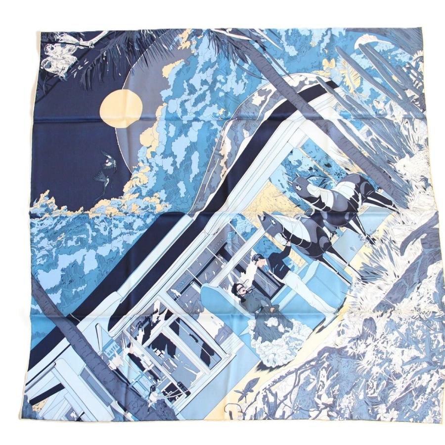 HERMES エルメス カレ 70 スカーフ Rendez-Vous Galant ランデヴー  