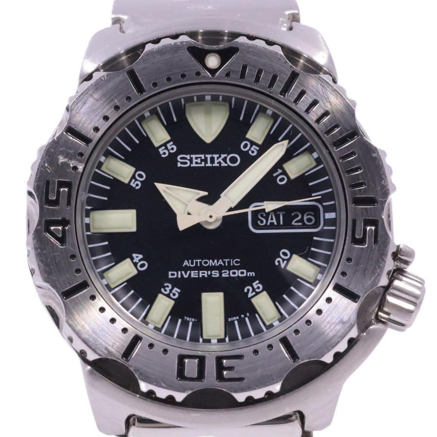 SEIKO セイコー ブラックモンスター 200M防水 自動巻き メンズ SEIKO セイコー ブラックモンスター 200M防水 自動巻き メンズ