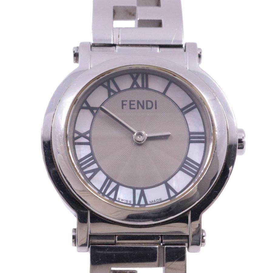 FENDI（フェンディ） 6100L クアドロ ラウンド型 クォーツ レディース