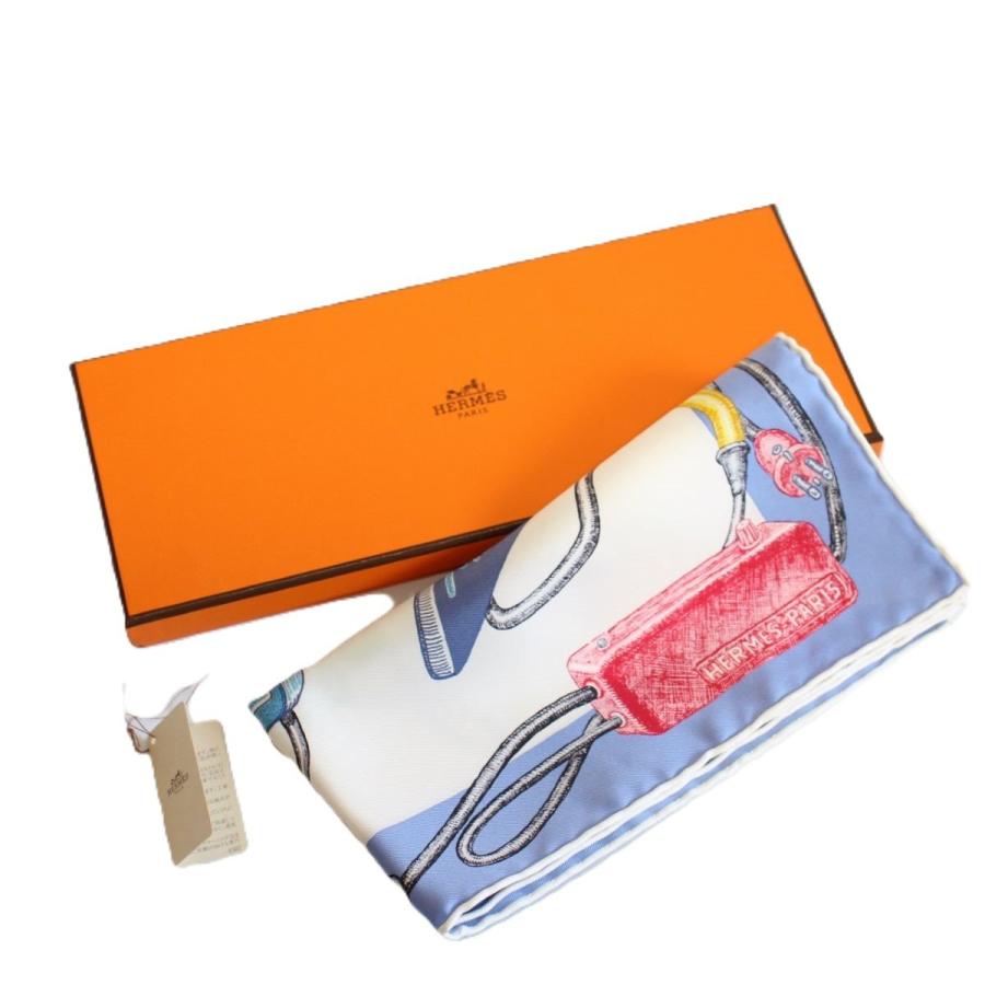 HERMES（エルメス） 【美品】HERMES カレ 45 スカーフ ガヴロッシュ
