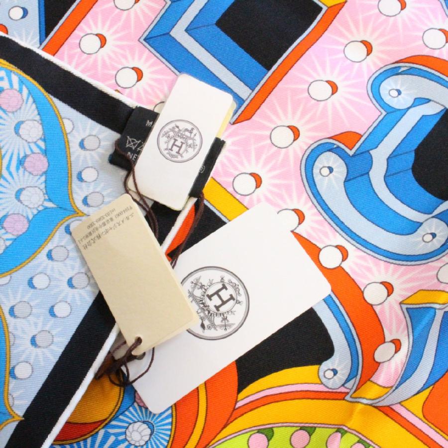 HERMES 【美品】HERMES エルメス カレ カヴロッシュ 45 スカーフ 