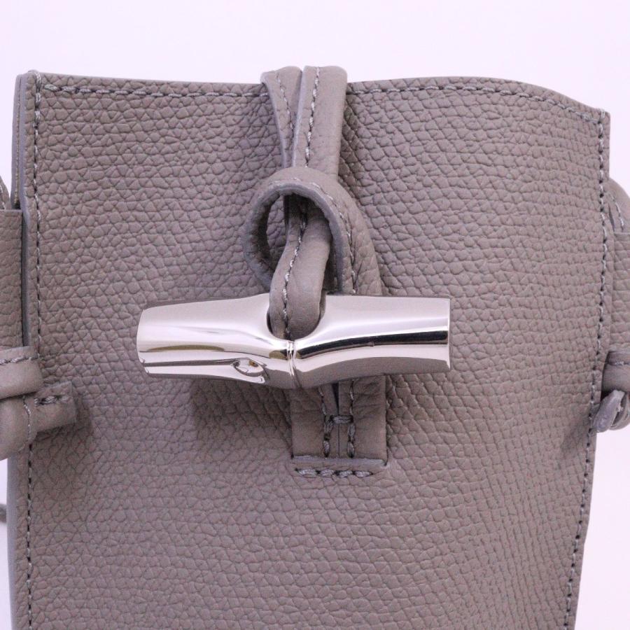 LONGCHAMP 【美品】LONGCHAMP ロンシャン ル ロゾ スマートフォン  