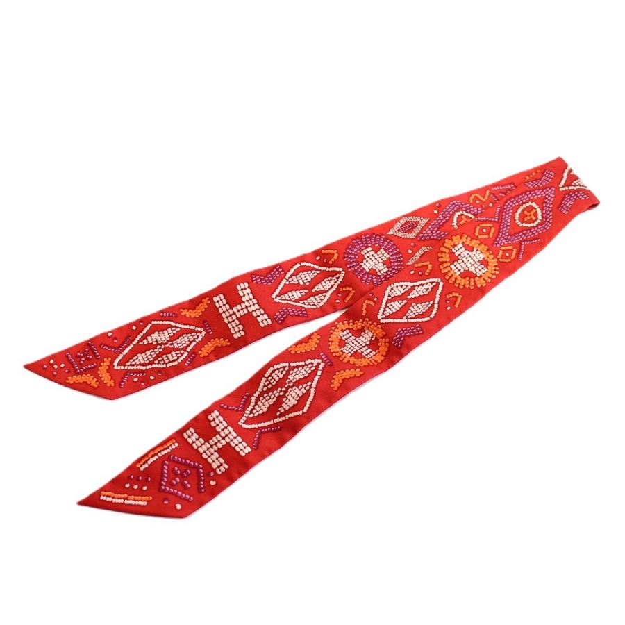 ☘️美品☘️ HERMES ツイリー ケリーアンペルル HERMES（エルメス） 【美品】HERMES ツイリー ケリーアンペルル 真珠で