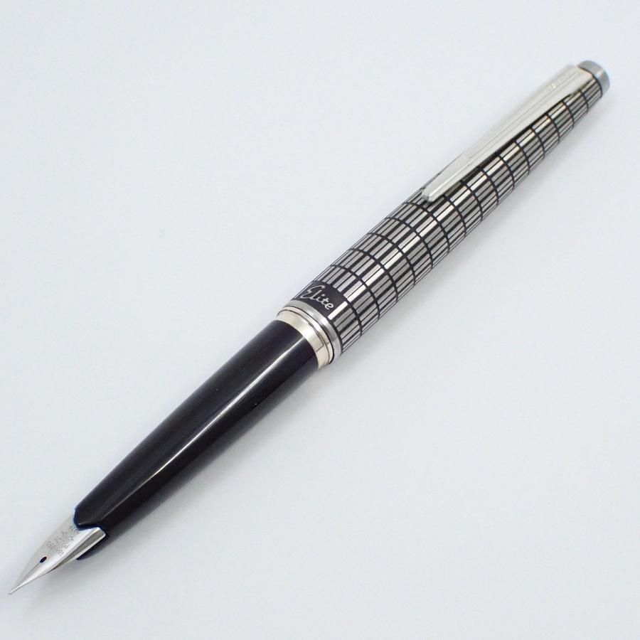 パイロットエリート、全格子F字、ペン先18k、750 エリート