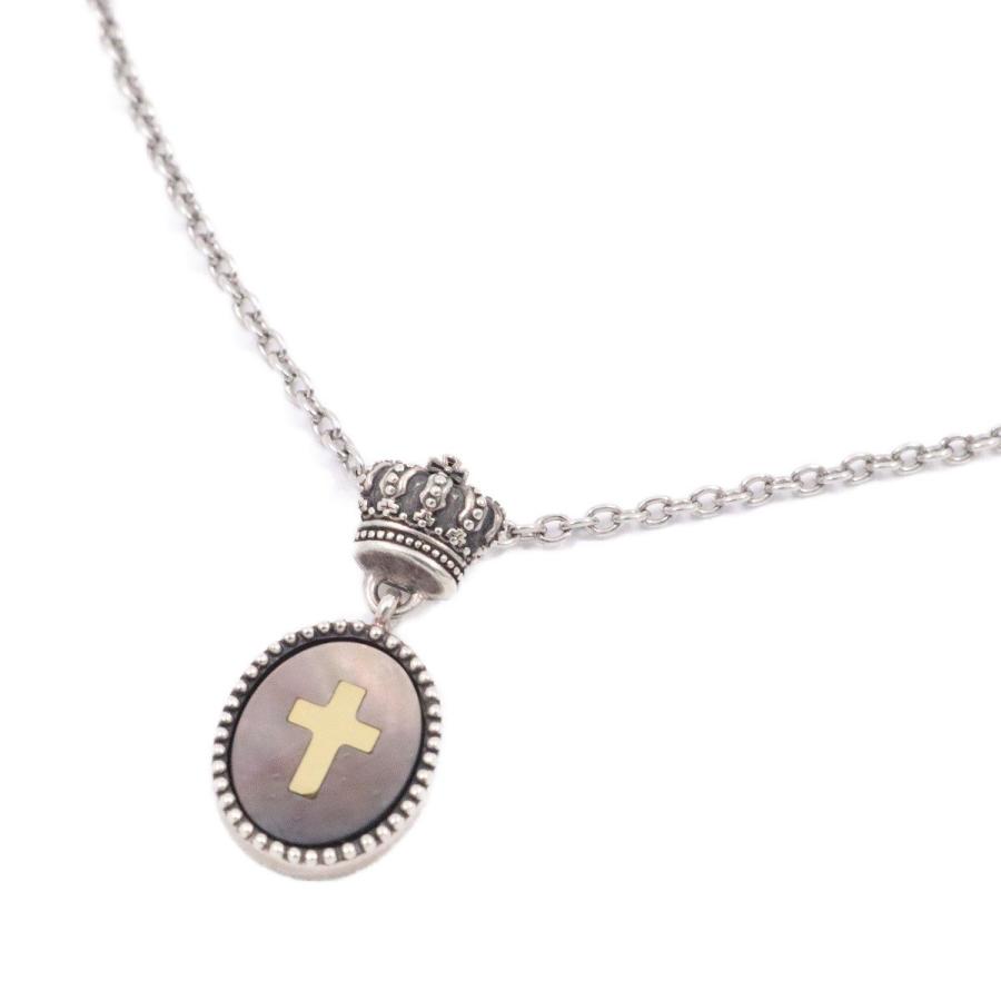 JUSTIN DAVIS ジャスティンデイビス SACRED CROSS ネックレス シルバー 
