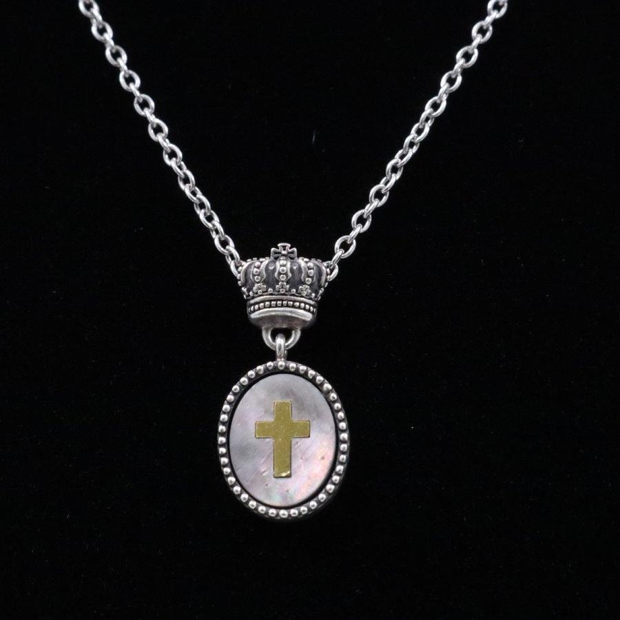 JUSTIN DAVIS ジャスティンデイビス SACRED CROSS ネックレス シルバー 