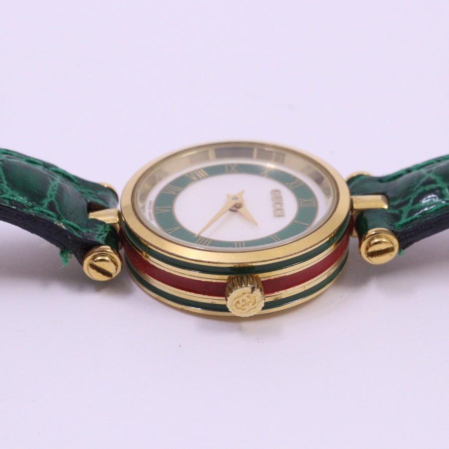 GUCCI（グッチ） ラウンド型 シェリーラインケース クォーツ