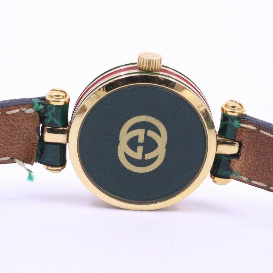 GUCCI（グッチ） ラウンド型 シェリーラインケース クォーツ