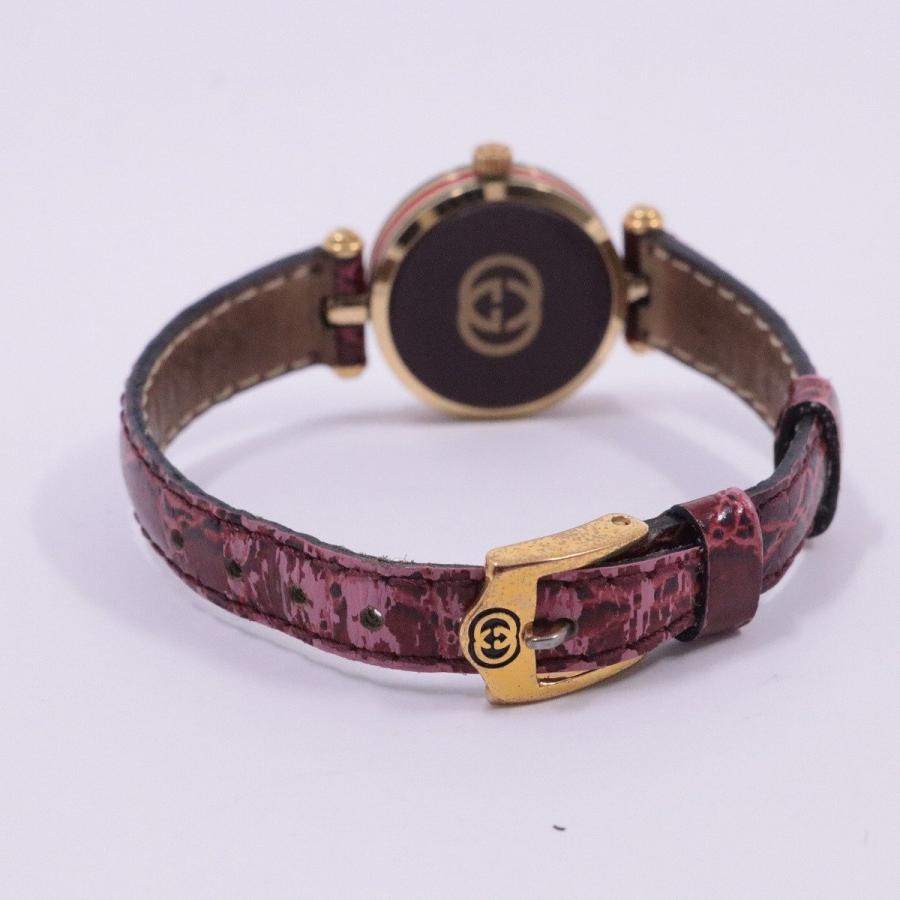 GUCCI グッチ シェリーライン ラウンド レディース腕時計 GUCCI グッチ ラウンド型 シェリーラインケース クォーツ