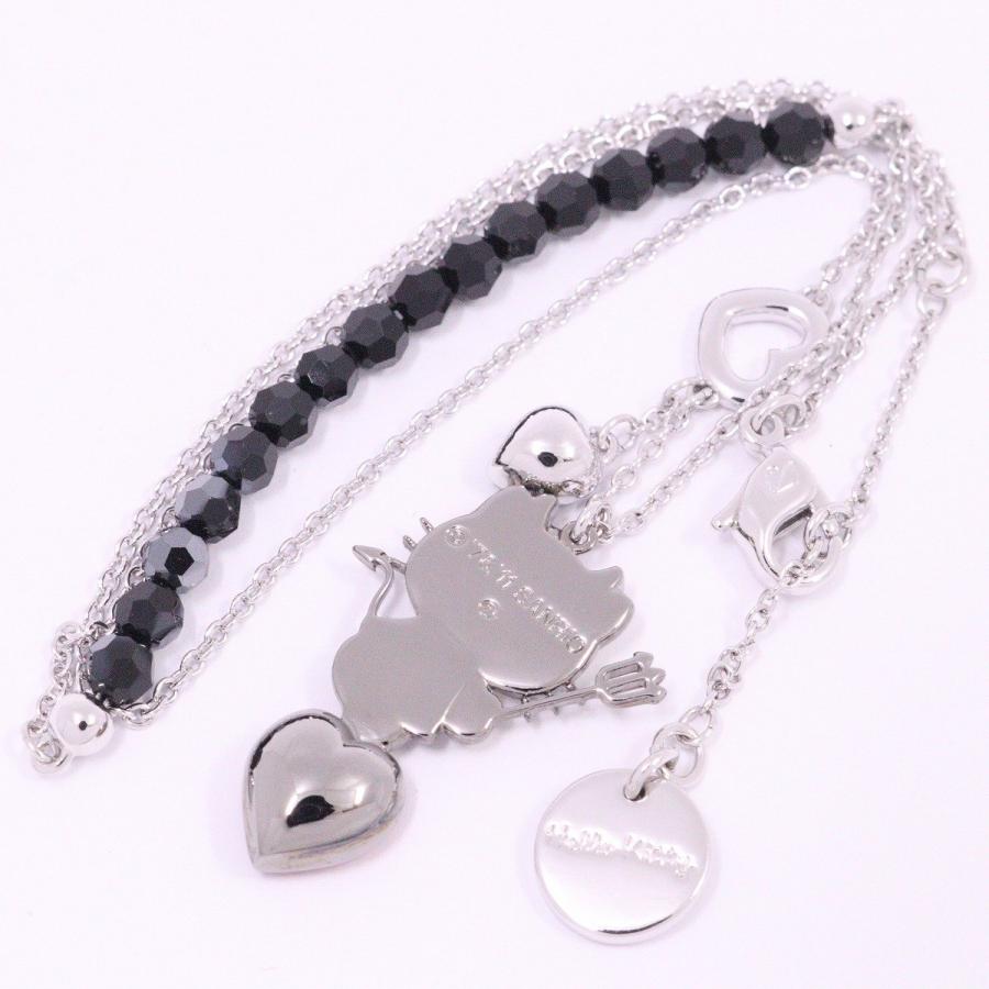 SWAROVSKI スワロフスキー ハローキティ デビル ハート ネックレス 