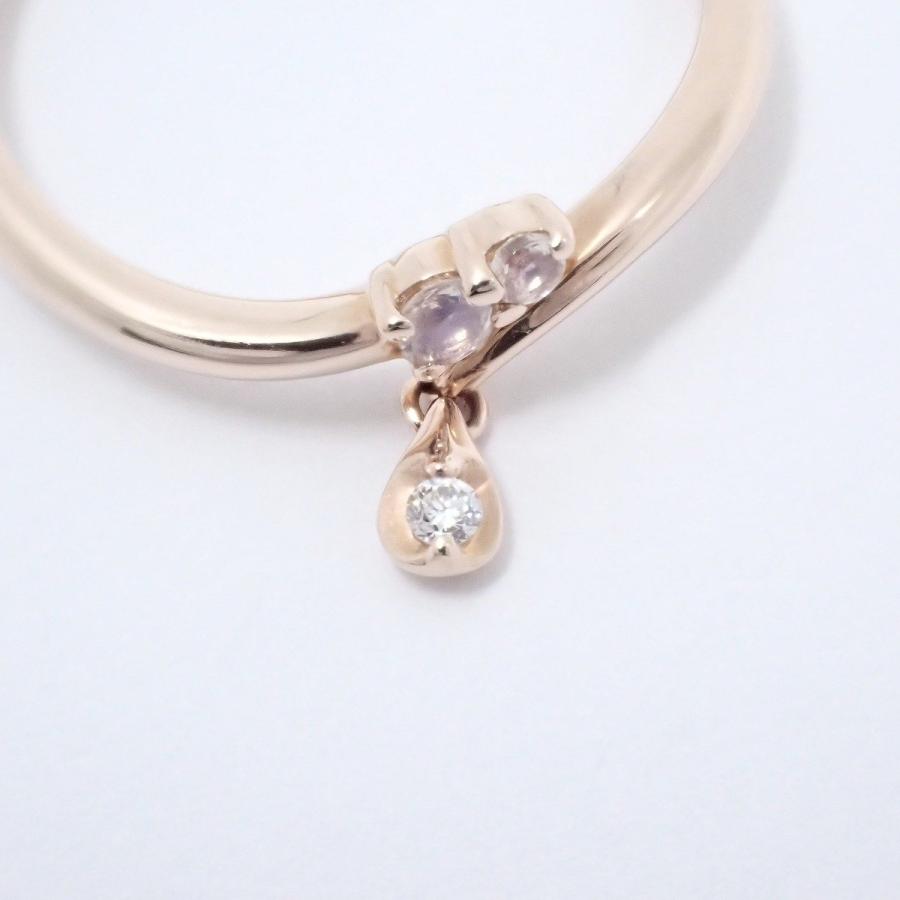 STAR JEWELRY（スタージュエリー） FLOWER DEW ピンキー リング 指輪