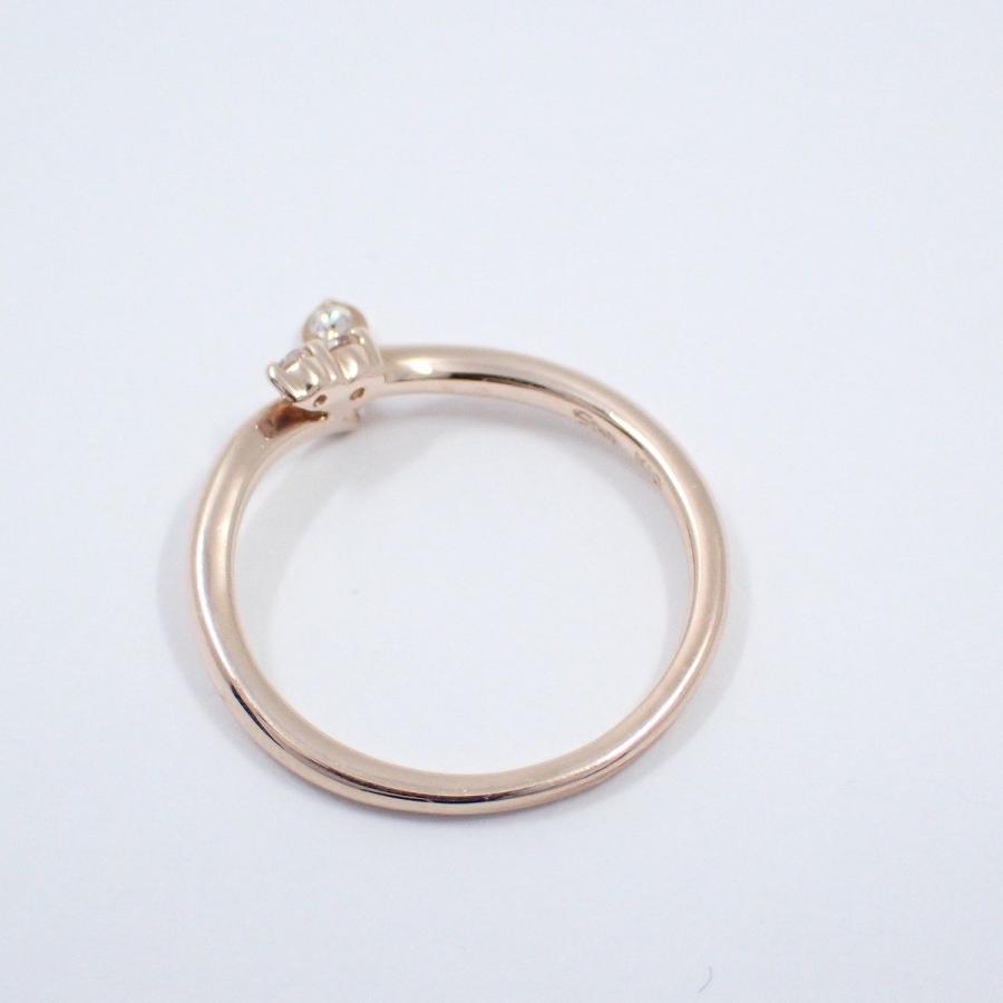 STAR JEWELRY（スタージュエリー） FLOWER DEW ピンキー リング 指輪