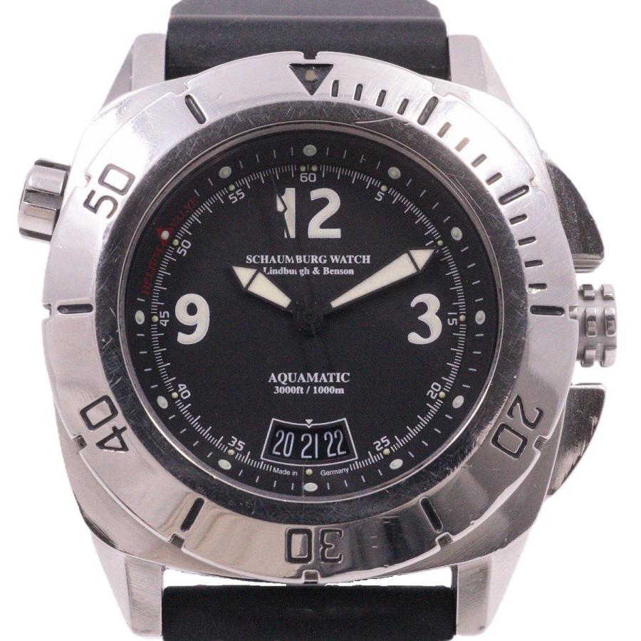 SCHAUMBURG WATCH シャウボーグ アクアマチック 1000M 自動巻き メンズ 