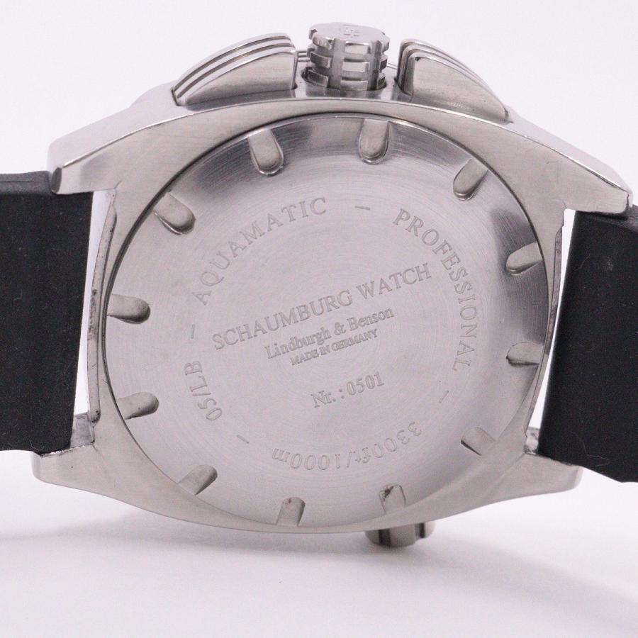 SCHAUMBURG WATCH シャウボーグ アクアマチック 1000M 自動巻き メンズ 