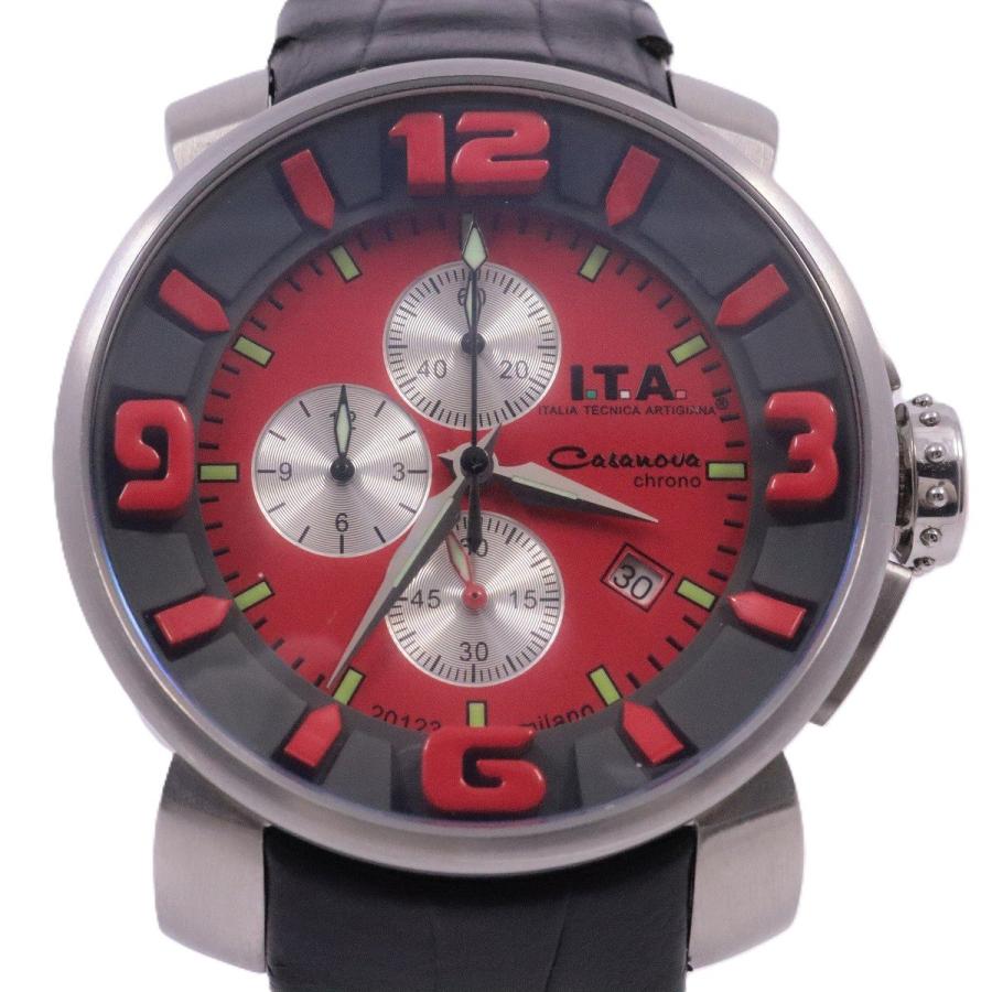 アイ.ティー.エー I.T.A. カサノバ クロノグラフ クォーツ メンズ