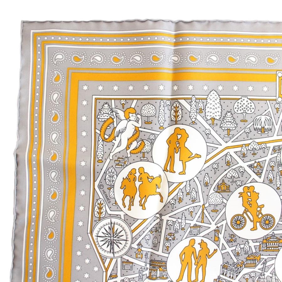 新品　HERMESエルメス　カレ55 新パリの恋人たちバンダナ　シルクスカーフ HERMES（エルメス） カレ バンダナ 55 スカーフ Les Nouveaux Amoureux