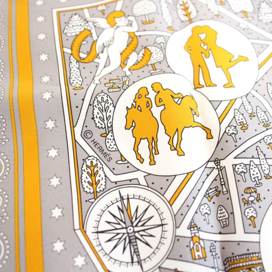 HERMES（エルメス） カレ バンダナ 55 スカーフ Les Nouveaux Amoureux