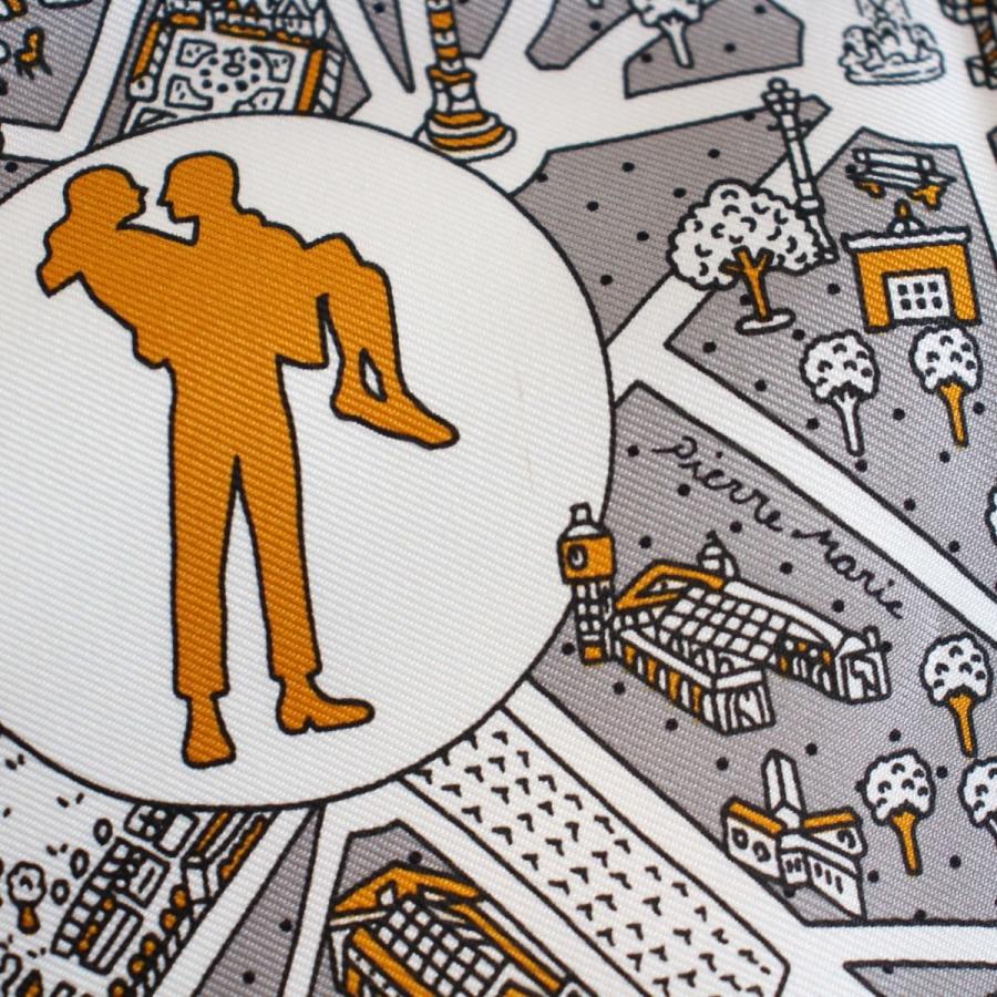 エルメス　パリの恋人バンダナカレ HERMES エルメス カレ バンダナ 55 スカーフ Les Nouveaux