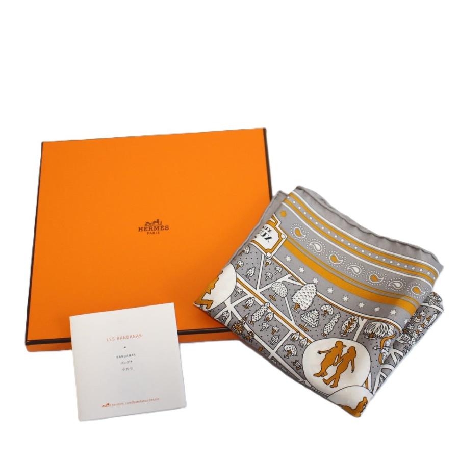 HERMES（エルメス） カレ バンダナ 55 スカーフ Les Nouveaux Amoureux