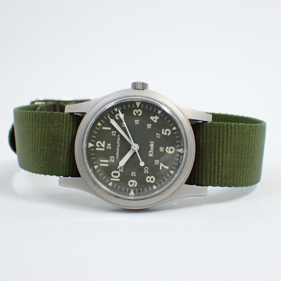 Hamilton Khaki 9415A 手巻き NATOベルト　やや難あり特価 Hamilton Khaki 9415A 手巻き NATOベルト やや難あり特価 - メルカリ