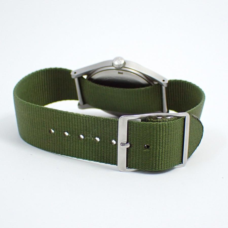 HAMILTON 腕時計　カーキ　ナイロンバンド ハミルトン カーキ 用 HAMILTON Khaki にぴったりの時計ベルト CASSIS