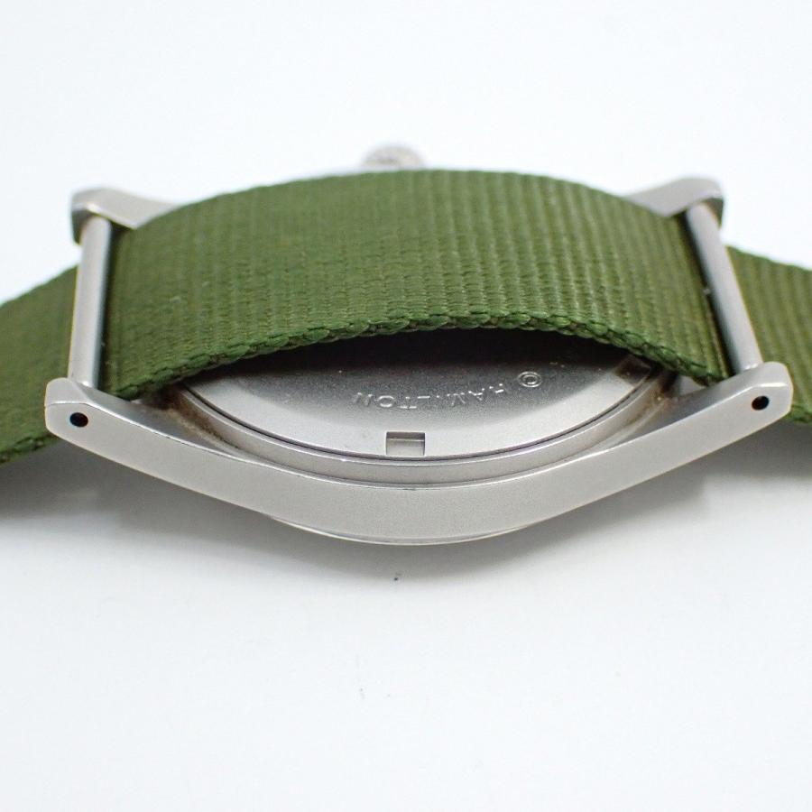 HAMILTON 腕時計　カーキ　ナイロンバンド MORELLATO（モレラート） ハミルトン カーキ 用 生活防水 HAMILTON