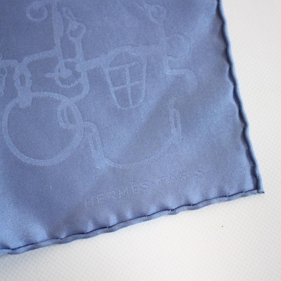 HERMES（エルメス） カレ 45 ガヴロッシュ スカーフ 馬具柄 シルク100 