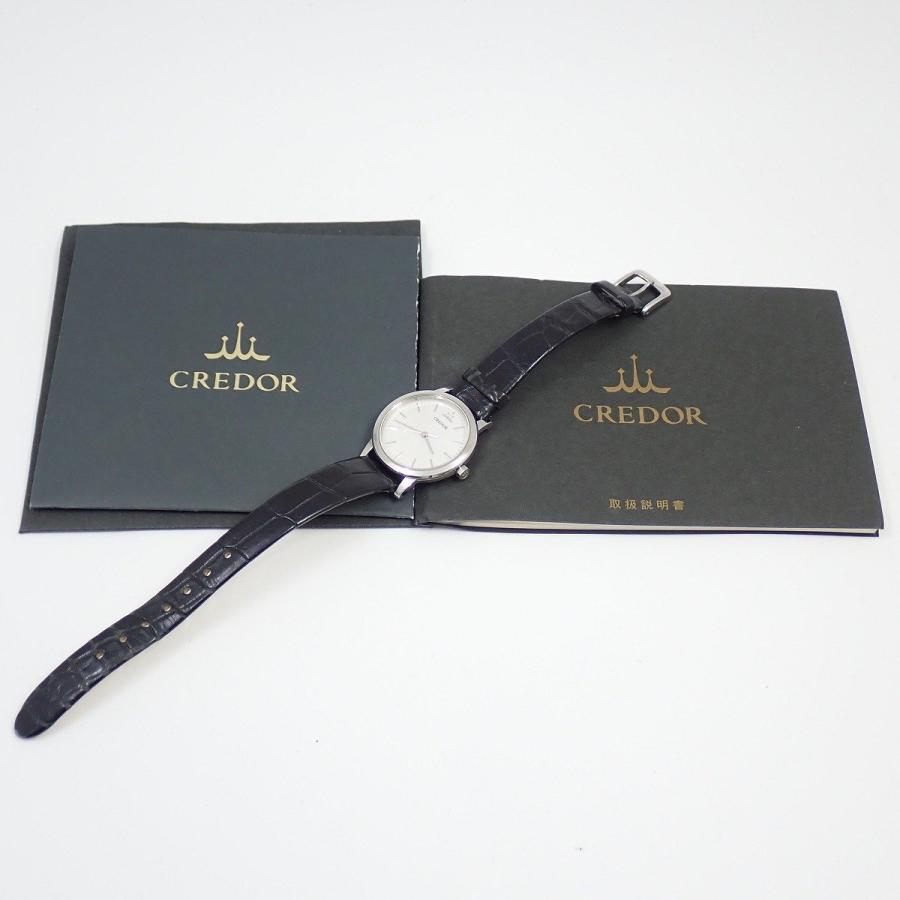 SEIKO CREDOR クォーツ 銀 シルバー レディース 腕時計 CREDOR SEIKO セイコー クレドール シグノ クォーツ レディース