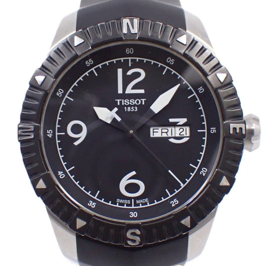 ティソTISSOT 1853 自動巻き腕時計 黒