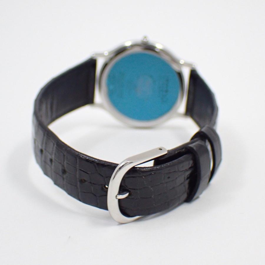 SIGNO 【裏蓋刻印あり】SEIKO セイコー クレドール シグノ 薄型 クォーツ メンズ 腕時計 ゴールド文字盤 GCAR051 ...