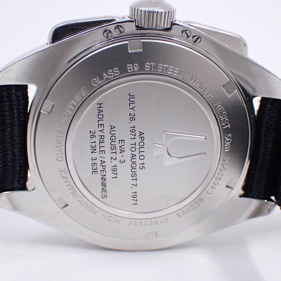 BULOVA ブローバ ムーンウォッチ クロノグラフ クォーツ メンズ